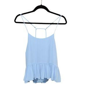 Elizabeth and James Light Blue Women's Top